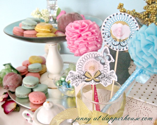 Marie Antoinette Inspired Afternoon Tea Party Birthday - Jenny at